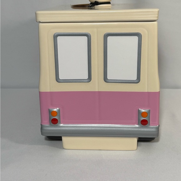 Bath & Body Works Pink and Cream Milk Truck Container/Cookie Jar - Picture 6 of 7